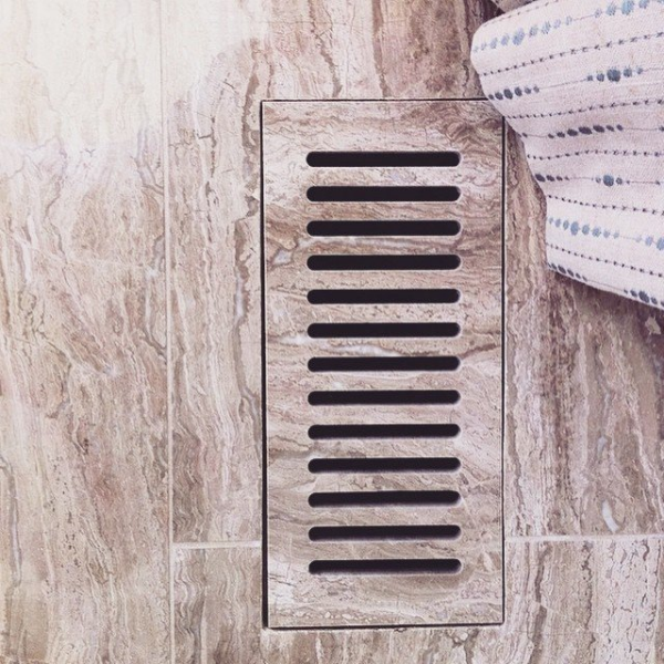 Flush Vent Cover with Pattern Slots 4×10 Made2Match